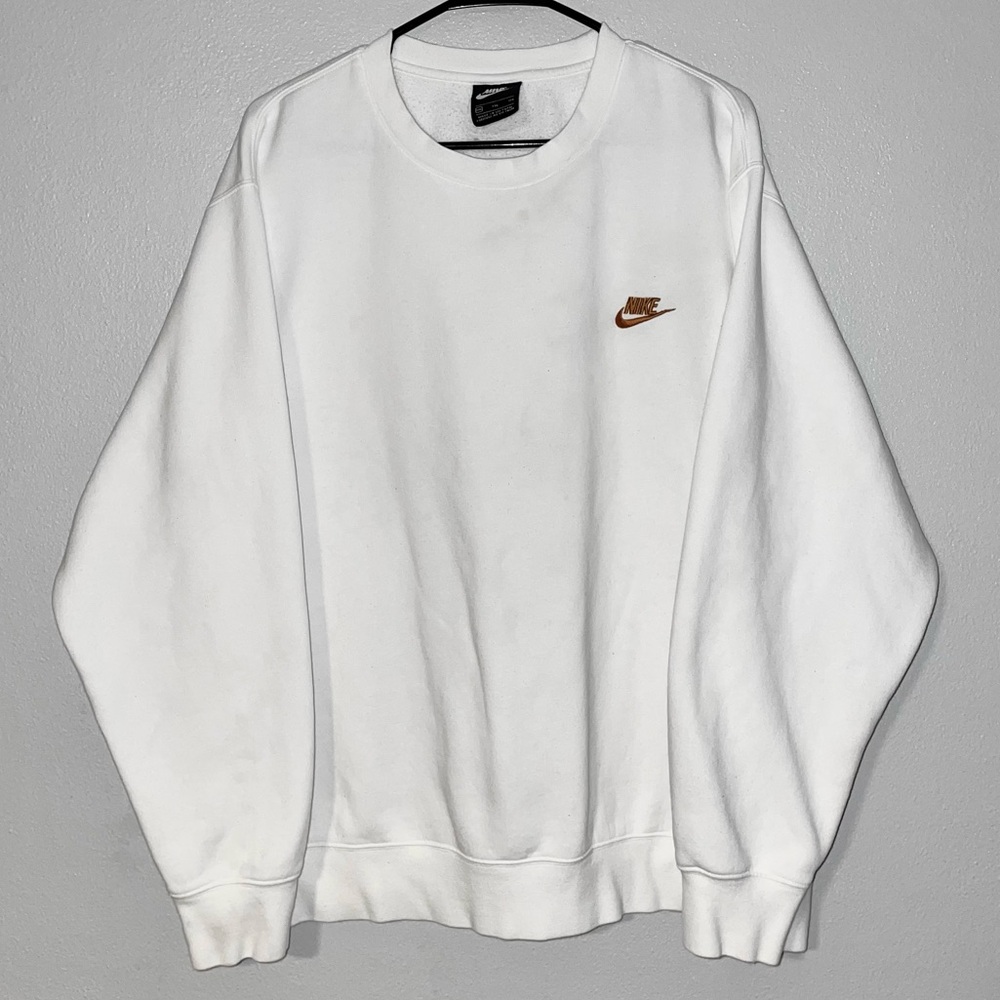 Nike Men's White Sweatshirt